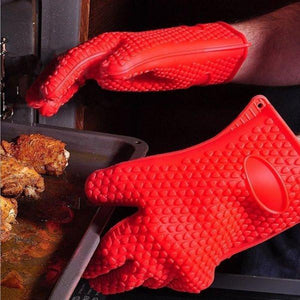 Heat-Resistant Silicone Gloves