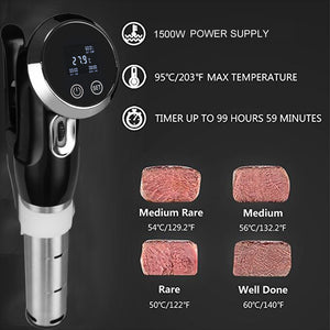 Sous Vide Immersion Food Cooker 1500W